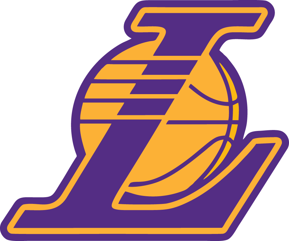 Los Angeles Lakers 2001-Pres Alternate Logo DIY iron on transfer (heat transfer)...